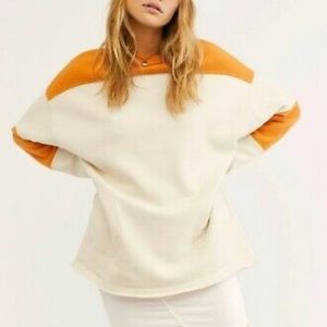 NWT Free People Colorblocked Jordan Pullover